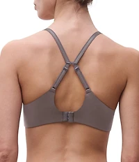 Chantelle Norah Chic Sheer Lace Detail Convertible Plunge T-Shirt Bra