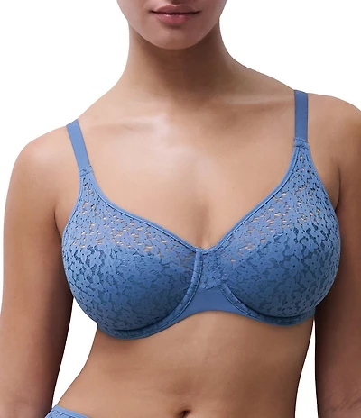 Chantelle Norah Floral Stretch Lace Full Coverage T-Shirt Seamless Bra