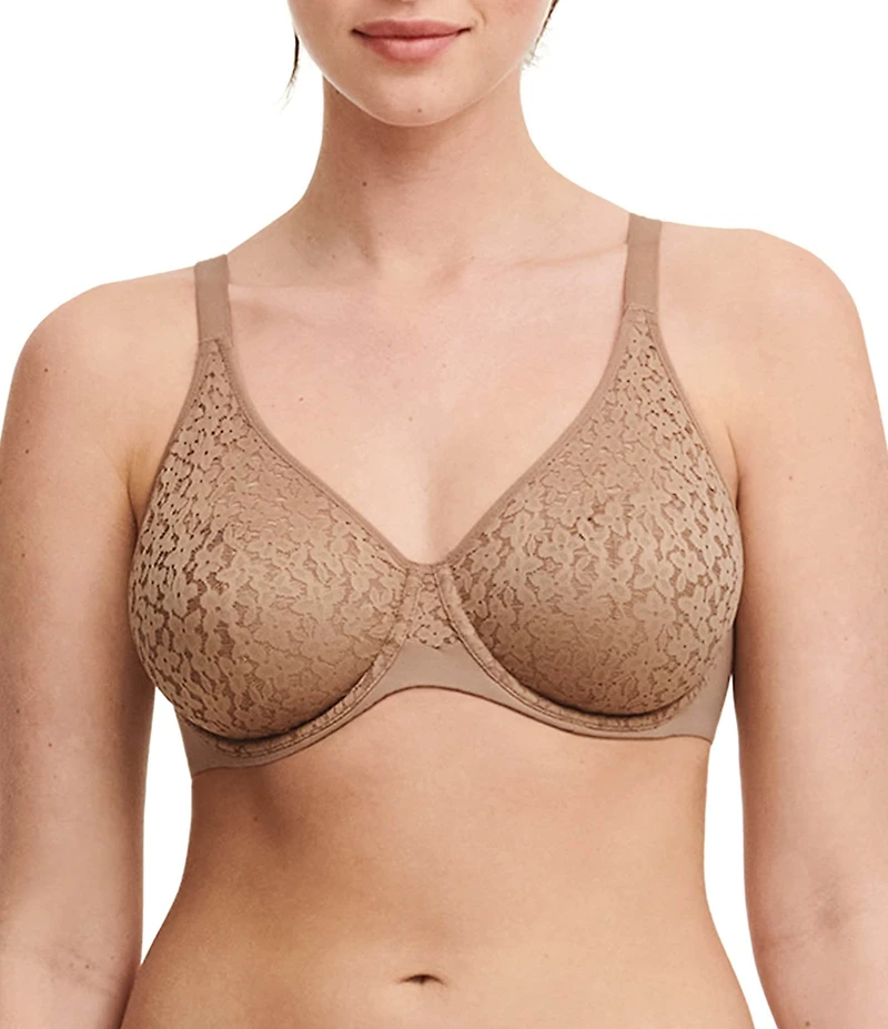 Chantelle Norah Floral Stretch Lace Full Coverage T-Shirt Seamless Bra