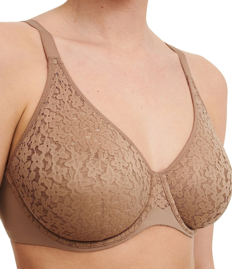 Chantelle Norah Floral Stretch Lace Full Coverage T-Shirt Seamless Bra