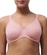 Chantelle Norah Floral Stretch Lace Full Coverage T-Shirt Seamless Bra