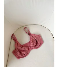Chantelle Norah Floral Stretch Lace Full Coverage T-Shirt Seamless Bra