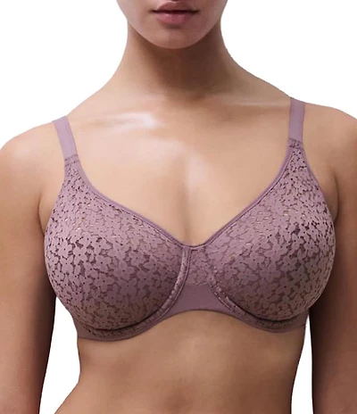 Chantelle Norah Floral Stretch Lace Full Coverage T-Shirt Seamless Bra