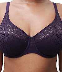 Chantelle Norah Floral Stretch Lace Full Coverage T-Shirt Seamless Bra