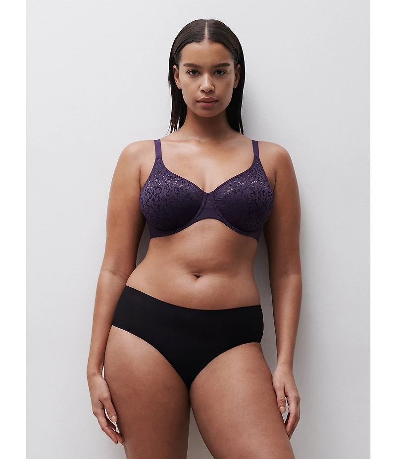 Chantelle Norah Floral Stretch Lace Full Coverage T-Shirt Seamless Bra
