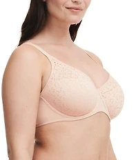 Chantelle Norah Floral Stretch Lace Full Coverage T-Shirt Seamless Bra