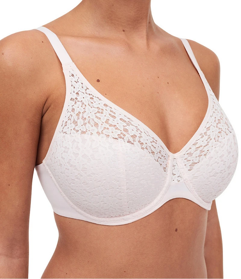 Chantelle Norah Floral Stretch Lace Full Coverage T-Shirt Seamless Bra
