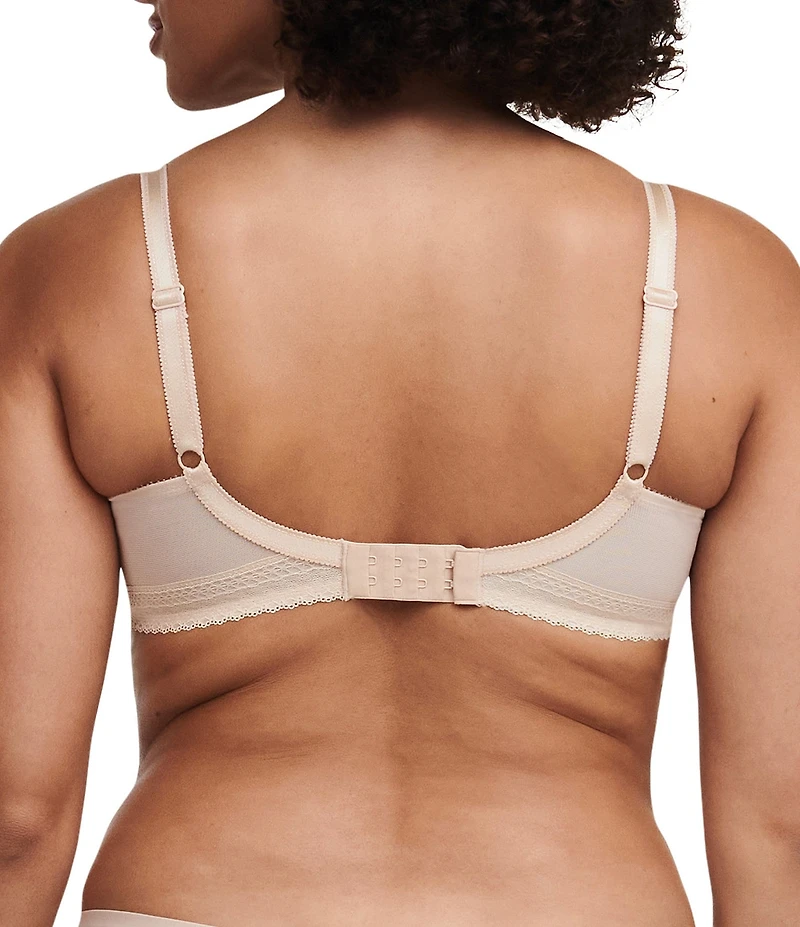 Chantelle Festive Lace Plunge Full-Busted Wire U-Back Contour Bra