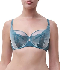 Chantelle Pulp Crush Lace Unlined Demi Bra