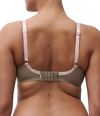 Chantelle Rive Gauche Floral Stretch Lace 3-Part Cup Underwire Bra