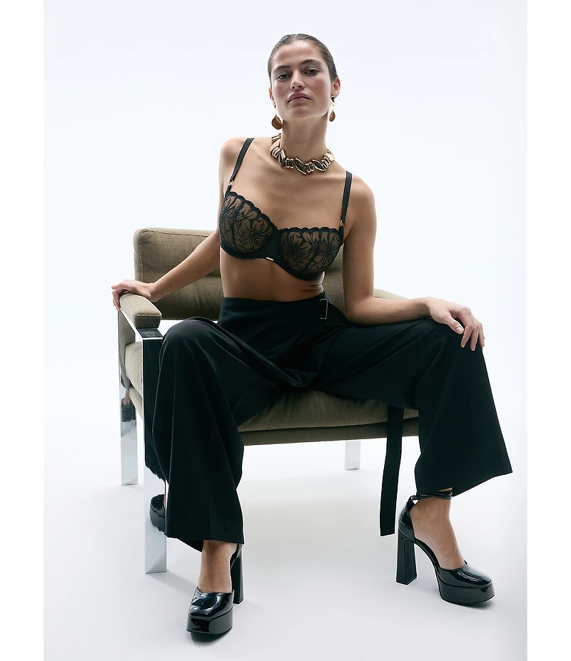 Chantelle Underwire Demi Fleur Adjustable Bra