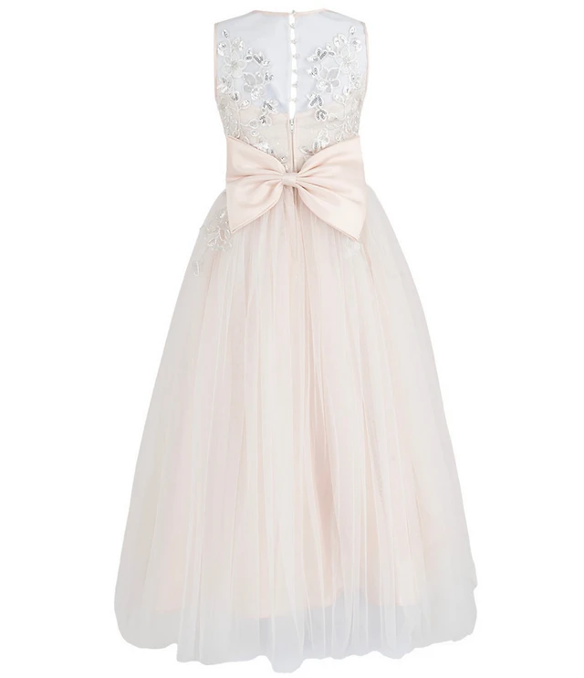 Chantilly Place Big Girls Embroidered Lace Tea-Length Dress | Liberty Center Chantilly Place Big Girls Embroidered Lace Tea-Length Dress | Liberty Center
