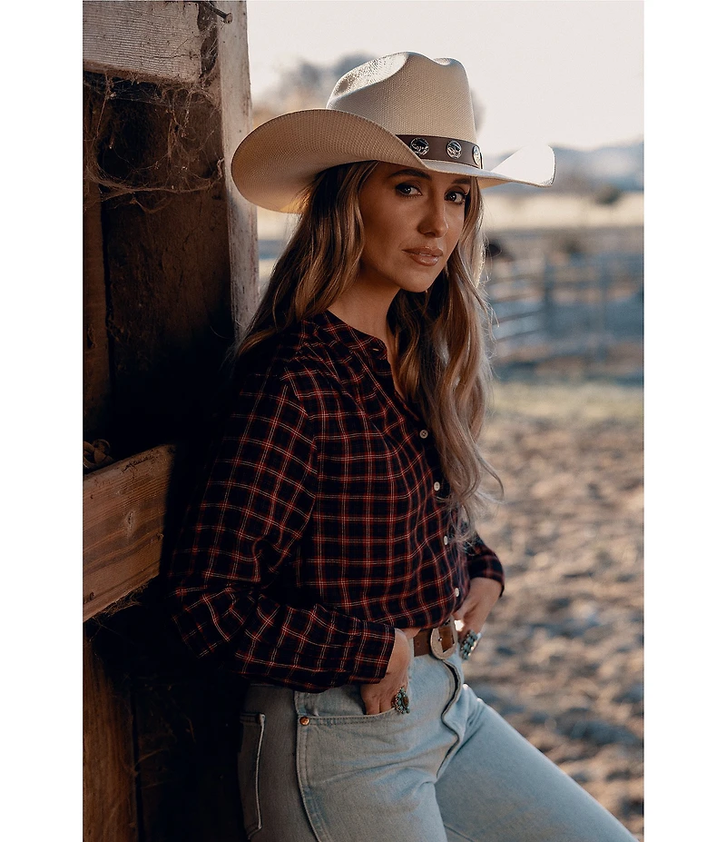 Charlie 1 Horse Hang Honey Nickle Band Cattleman Cowboy Hat