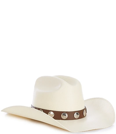 Charlie 1 Horse Hang Honey Nickle Band Cattleman Cowboy Hat