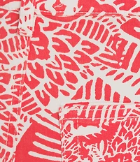 Charlie B. Abstract Print Cropped Flare Leg Pants