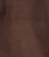 Charlie B. Faux Suede Crew Neck Short Sleeve Top