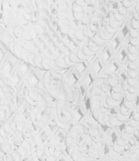 Charlie B. Knit Crochet Scoop Neck Short Sleeve Reversible Top