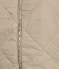 Charlie B. Quilted Faux Fur Reversible Vest