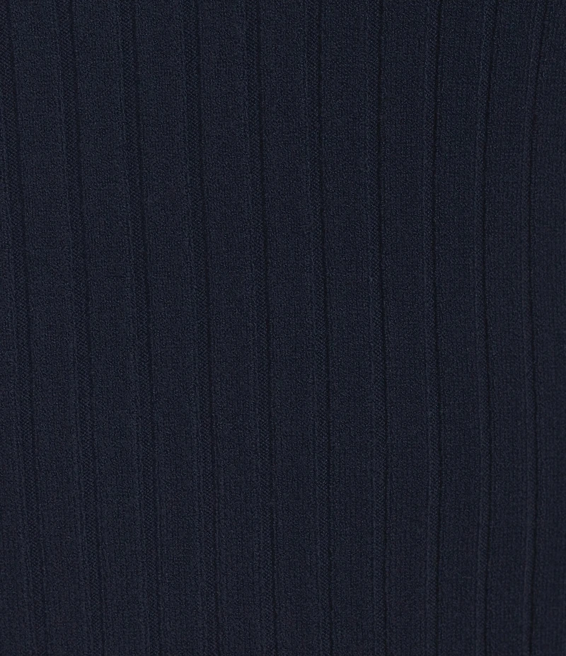 Charlie B. Ribbed Knit Mock Neck Long Sleeve Sweater