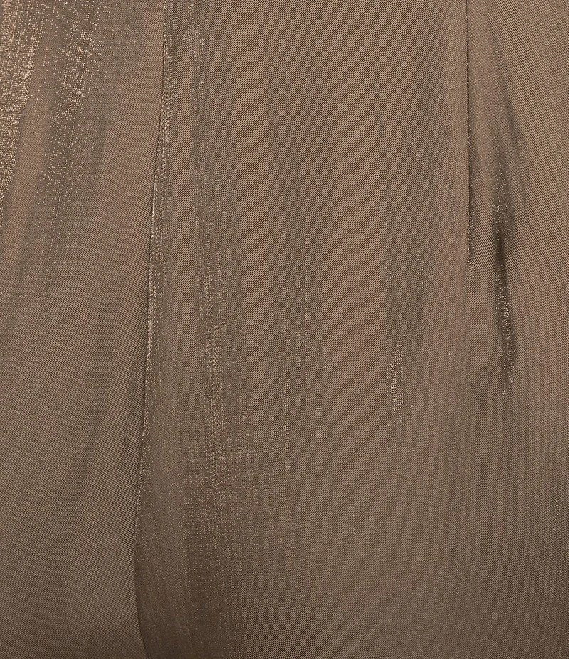 Charlie B. Satin Wide Leg Belted Pants