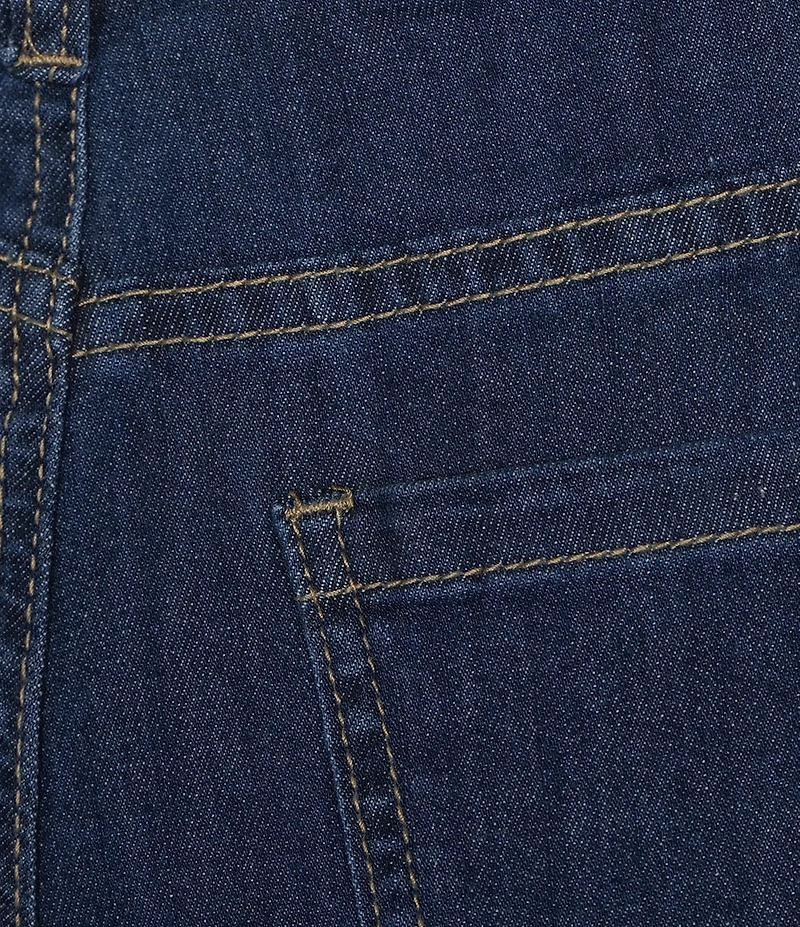 Charlie B. Stretch Denim Cropped Palazzo Jeans