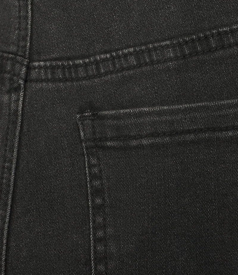 Charlie B. Stretch Denim Velvet Bow Slim Leg Jeans