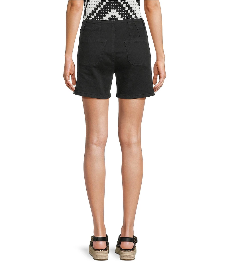 Charlie B. Stretch Twill Flat Front Shorts