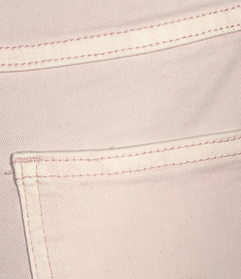 Charlie B. Stretch Twill Mid Rise Wide Leg Cropped Pants