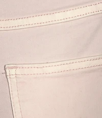 Charlie B. Stretch Twill Mid Rise Wide Leg Cropped Pants