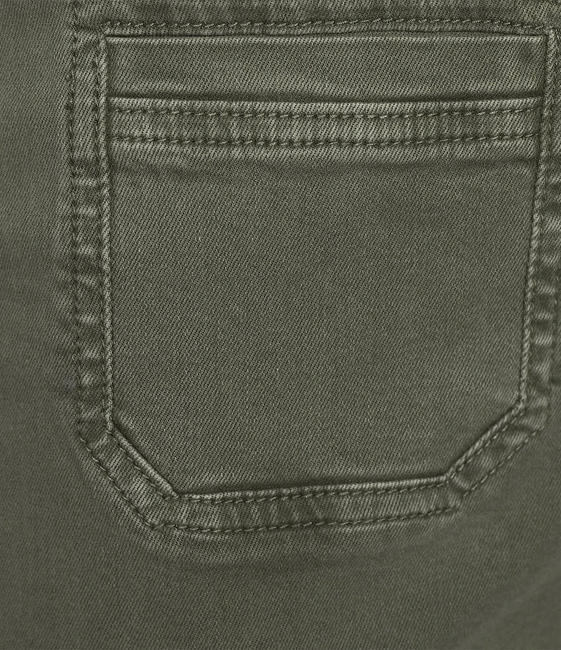 Charlie B. Stretch Twill Patch Pocket Wide Leg Cropped Pants
