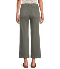 Charlie B. Wide Leg Ankle Length Jeans