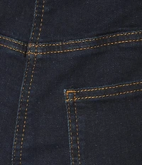 Chelsea & Violet Allegra High Rise Dark Wash Denim Full Length Jeans