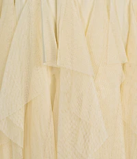 Chelsea & Violet Asta Tulle Midi Skirt