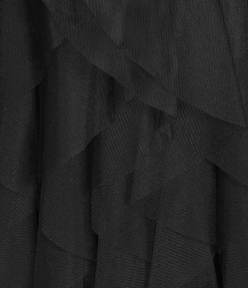 Chelsea & Violet Asta Tulle Midi Skirt
