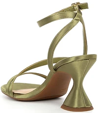 Chelsea & Violet Averiee Satin Strappy Dress Sandals