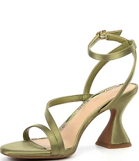 Chelsea & Violet Averiee Satin Strappy Dress Sandals