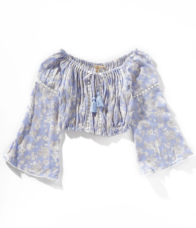 Chelsea & Violet Big Girls Daisy Long Sleeve Top
