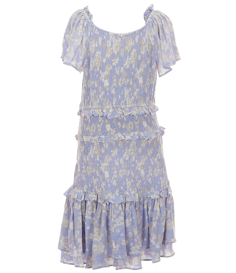 Chelsea & Violet Big Girls Daisy Smocked Dress