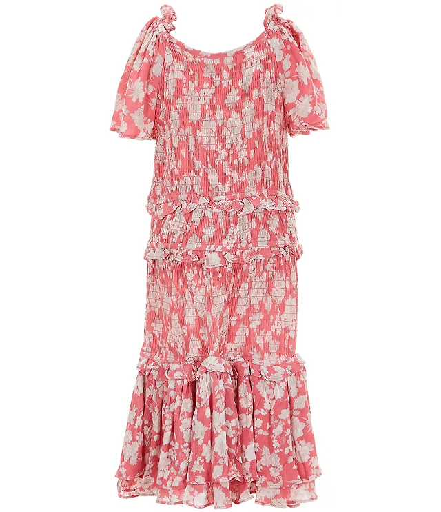 Chelsea & Violet Emerson Swoop Neckline Short Sleeve Embroidered Dress at  CoolSprings Galleria in Franklin, TN