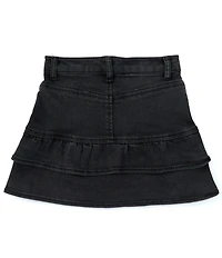 Chelsea & Violet Big Girls Denim Ruffle Mini Skirt