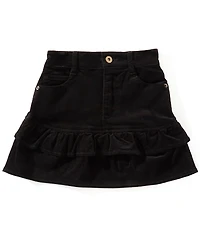 Chelsea & Violet Big Girls Cord A-Line Ruffle Skirt