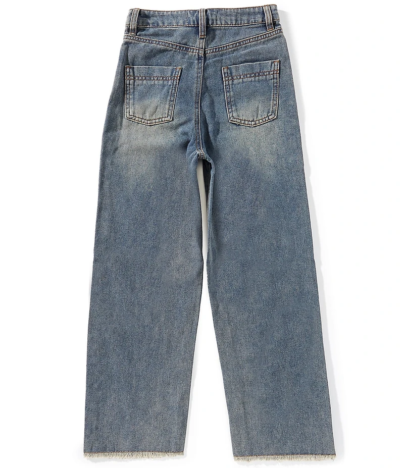 Chelsea & Violet Big Girls Stud Jeans
