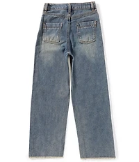 Chelsea & Violet Big Girls Stud Jeans