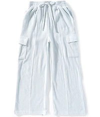 Chelsea & Violet Big Girls Waffle Wide Leg Pants