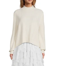 Chelsea & Violet Cameron High Neck Long Sleeve Sweater