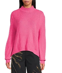 Chelsea & Violet Cameron High Neck Long Sleeve Sweater