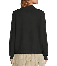 Chelsea & Violet Cameron High Neck Long Sleeve Sweater