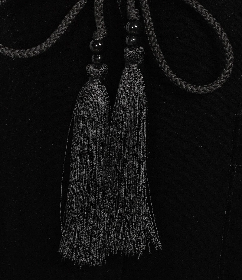 Chelsea & Violet Coordinating Belinda Collar Long Sleeve Velvet Jacket