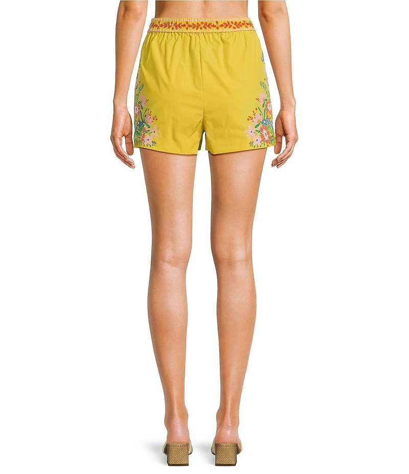 Chelsea & Violet Charlotte Drawstring Elastic Coordinating Shorts