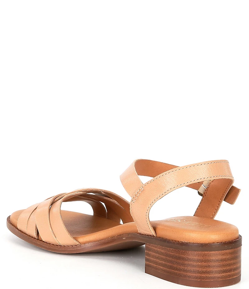Chelsea & Violet Este Leather Ankle Strap Sandals